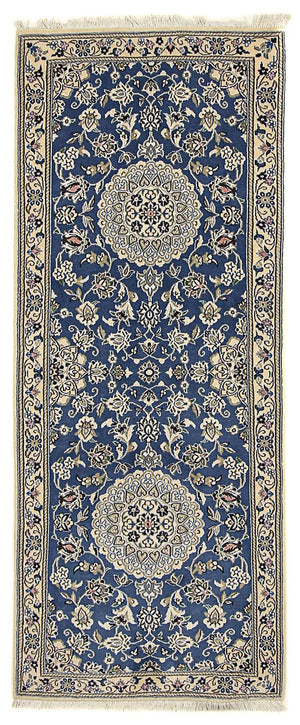 Perserteppich - Nain - Royal 198 x 83 cm Teppich Läufer