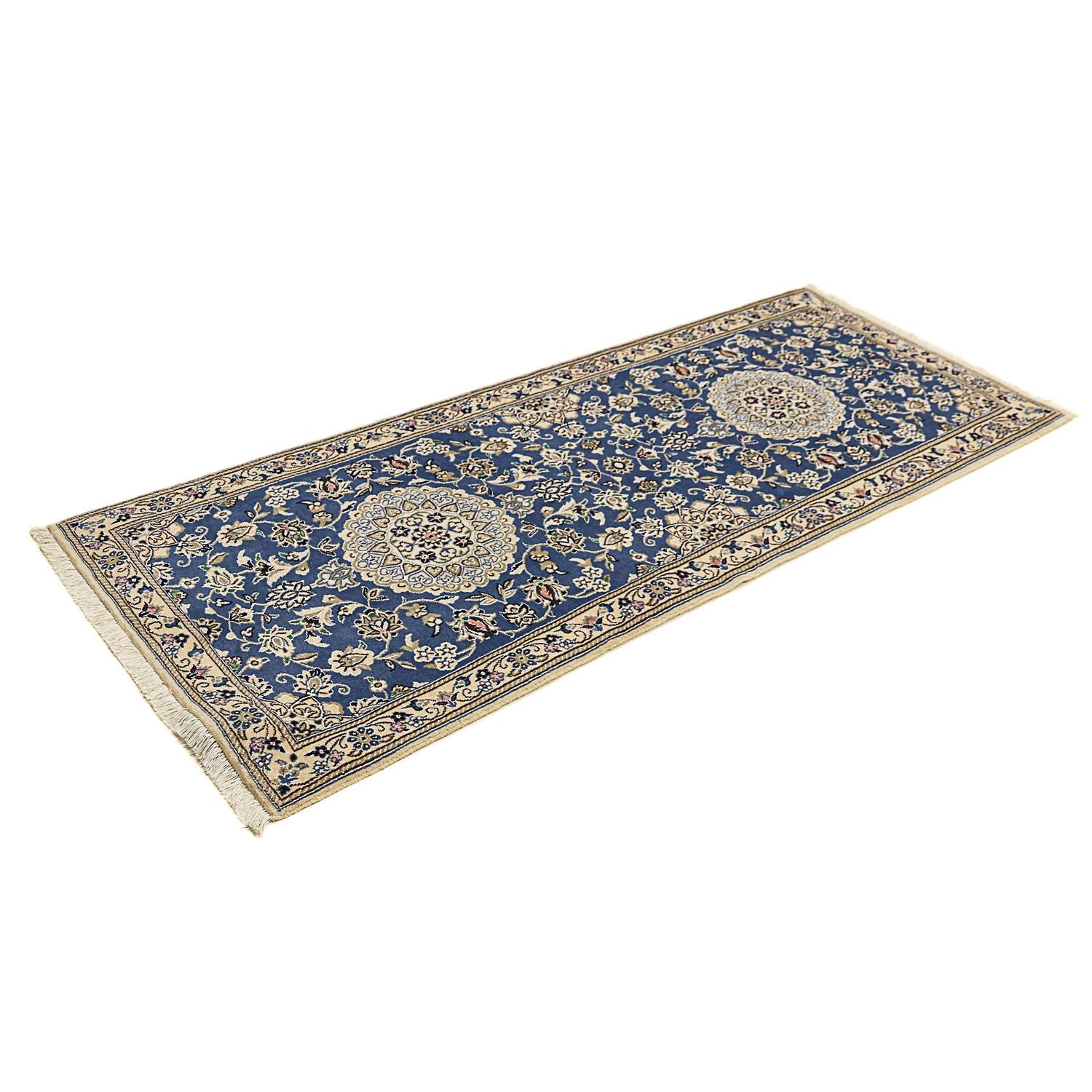 Perserteppich - Nain - Royal 198 x 83 cm Teppich Läufer