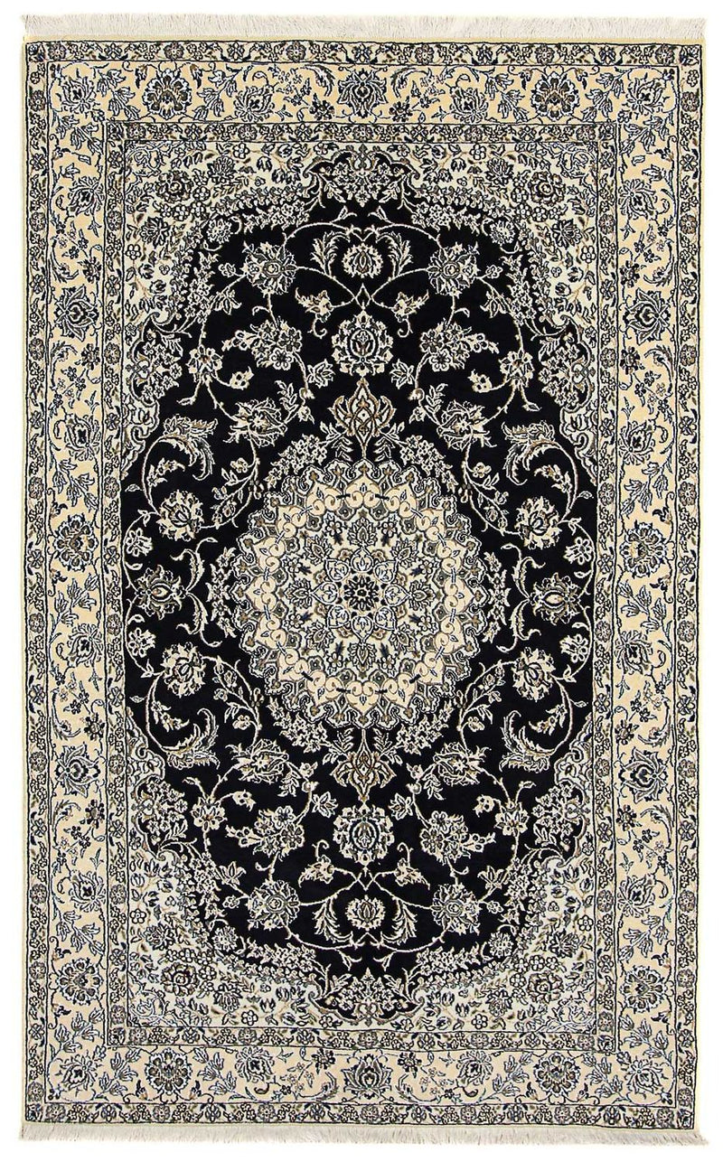 Perserteppich - Nain - Royal 255 x 154 cm Wohnzimmer Teppich