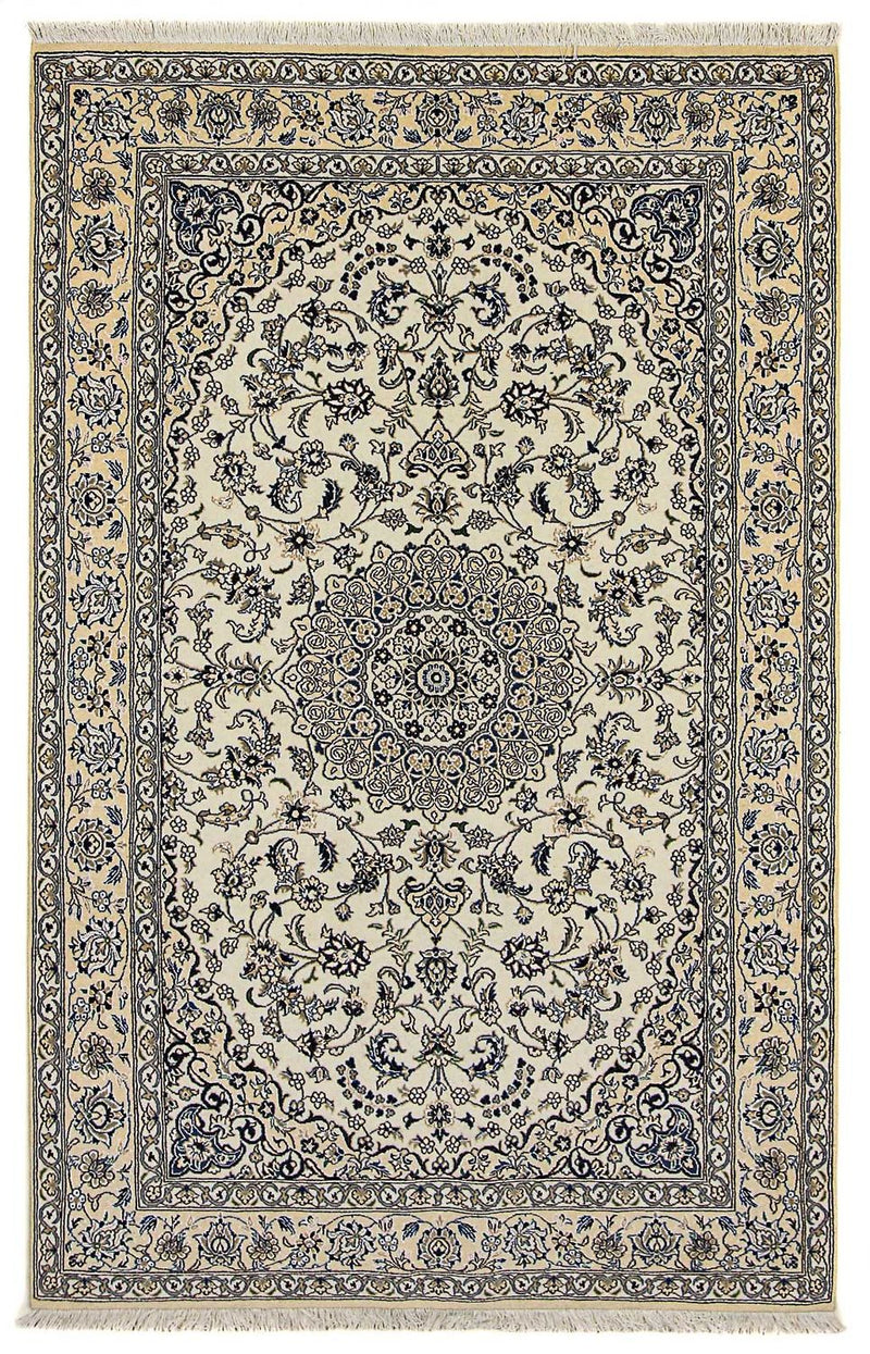 Perserteppich - Nain - Royal 246 x 158 cm Wohnzimmer Teppich