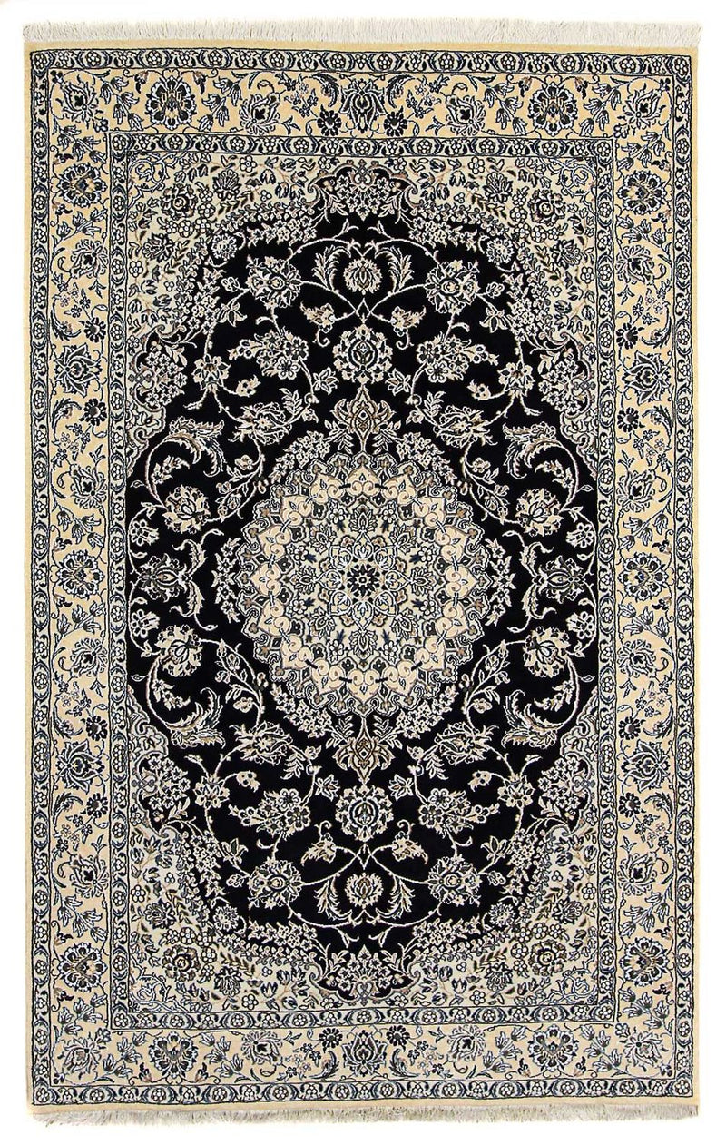 Perserteppich - Nain - Royal 246 x 154 cm Wohnzimmer Teppich