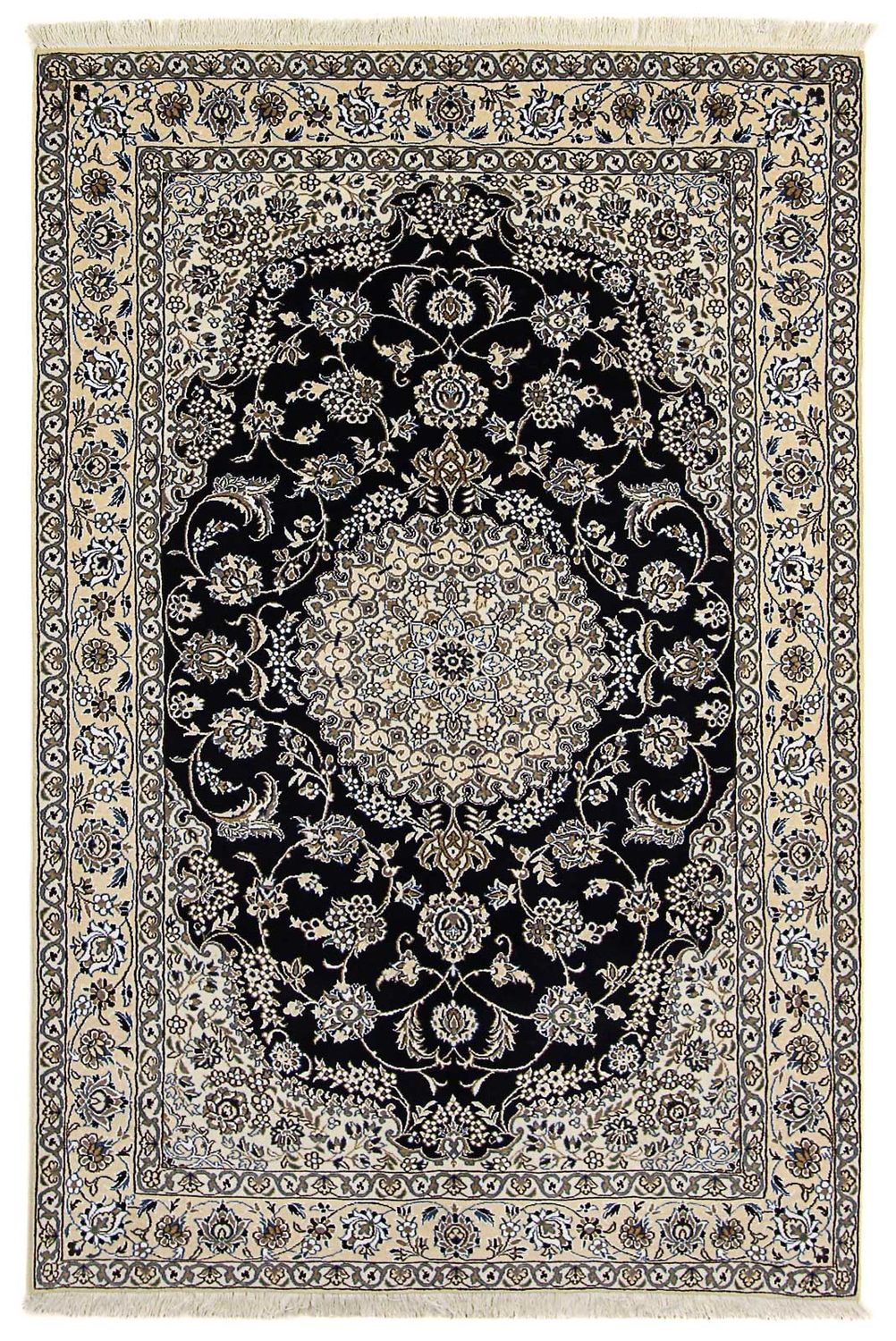 Perserteppich - Nain - Royal 233 x 155 cm Teppich Wohnzimmer