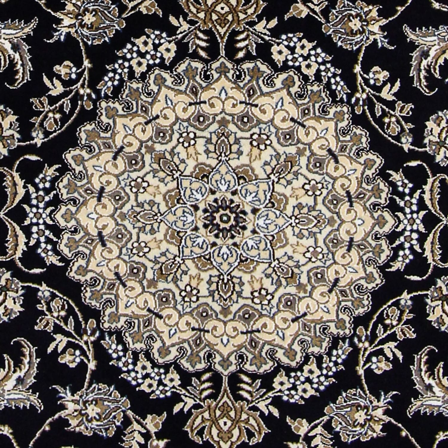 Perserteppich - Nain - Royal 233 x 155 cm Teppich Wohnzimmer