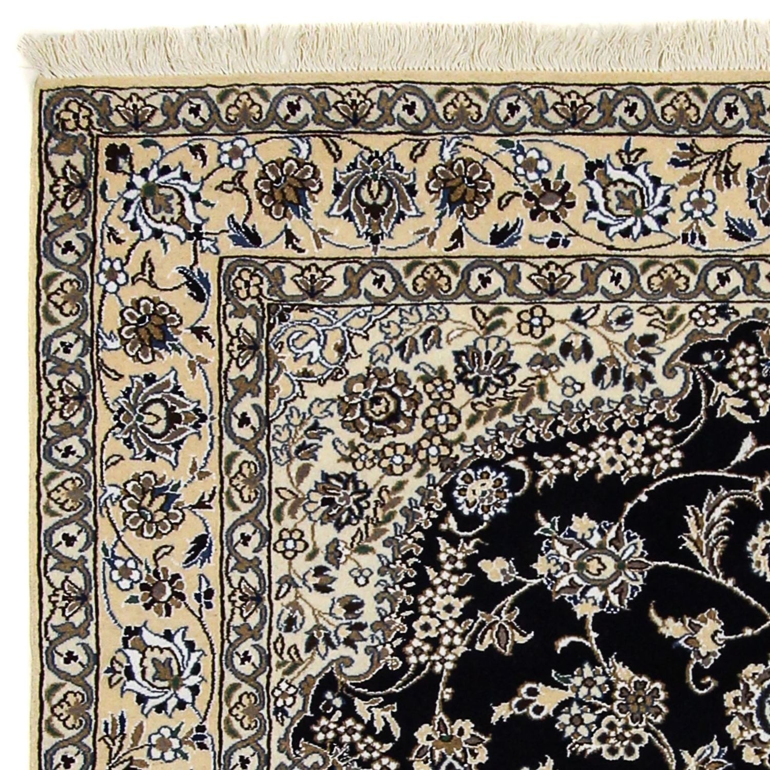Perserteppich - Nain - Royal 233 x 155 cm Teppich Wohnzimmer