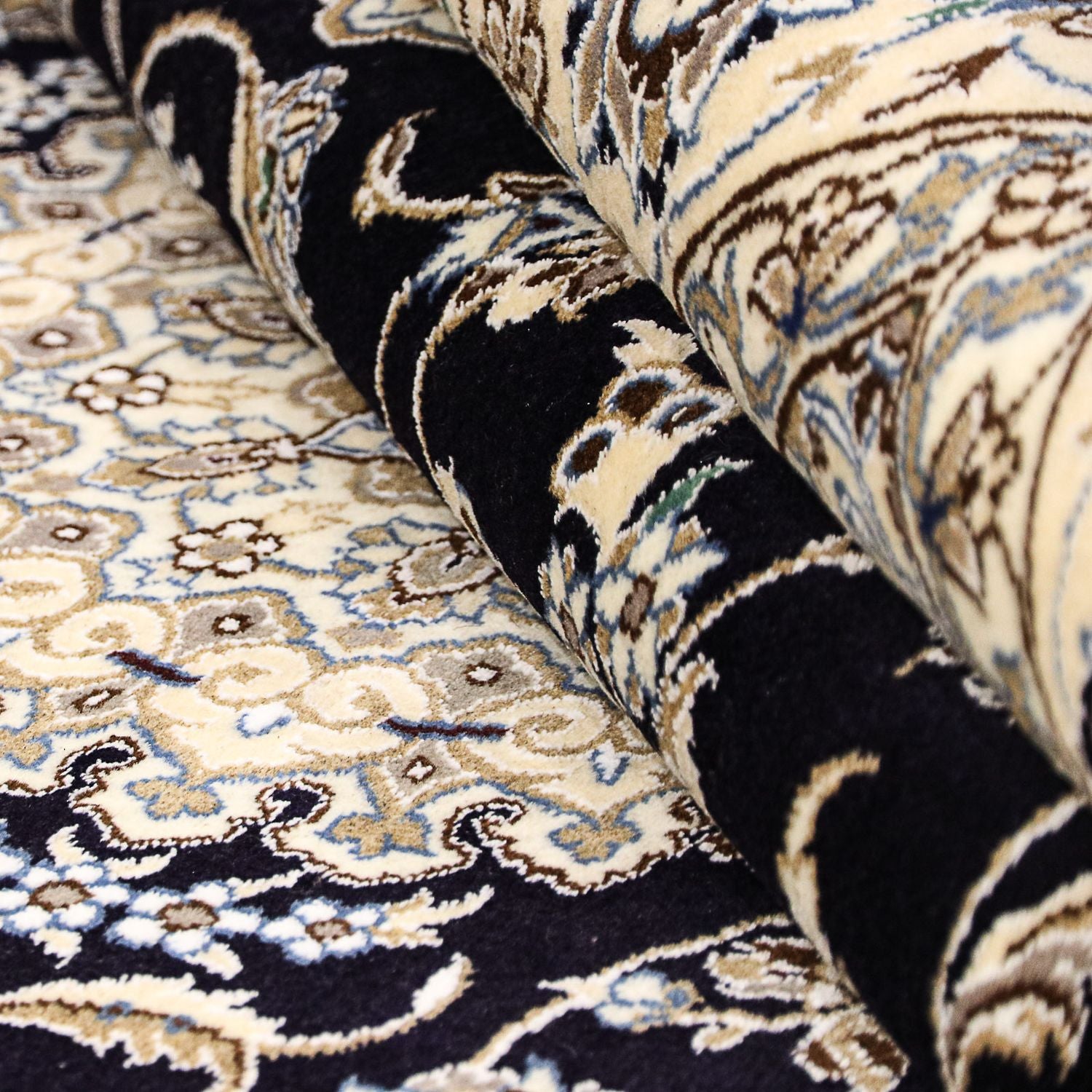 Perserteppich - Nain - Royal 233 x 155 cm Teppich Wohnzimmer