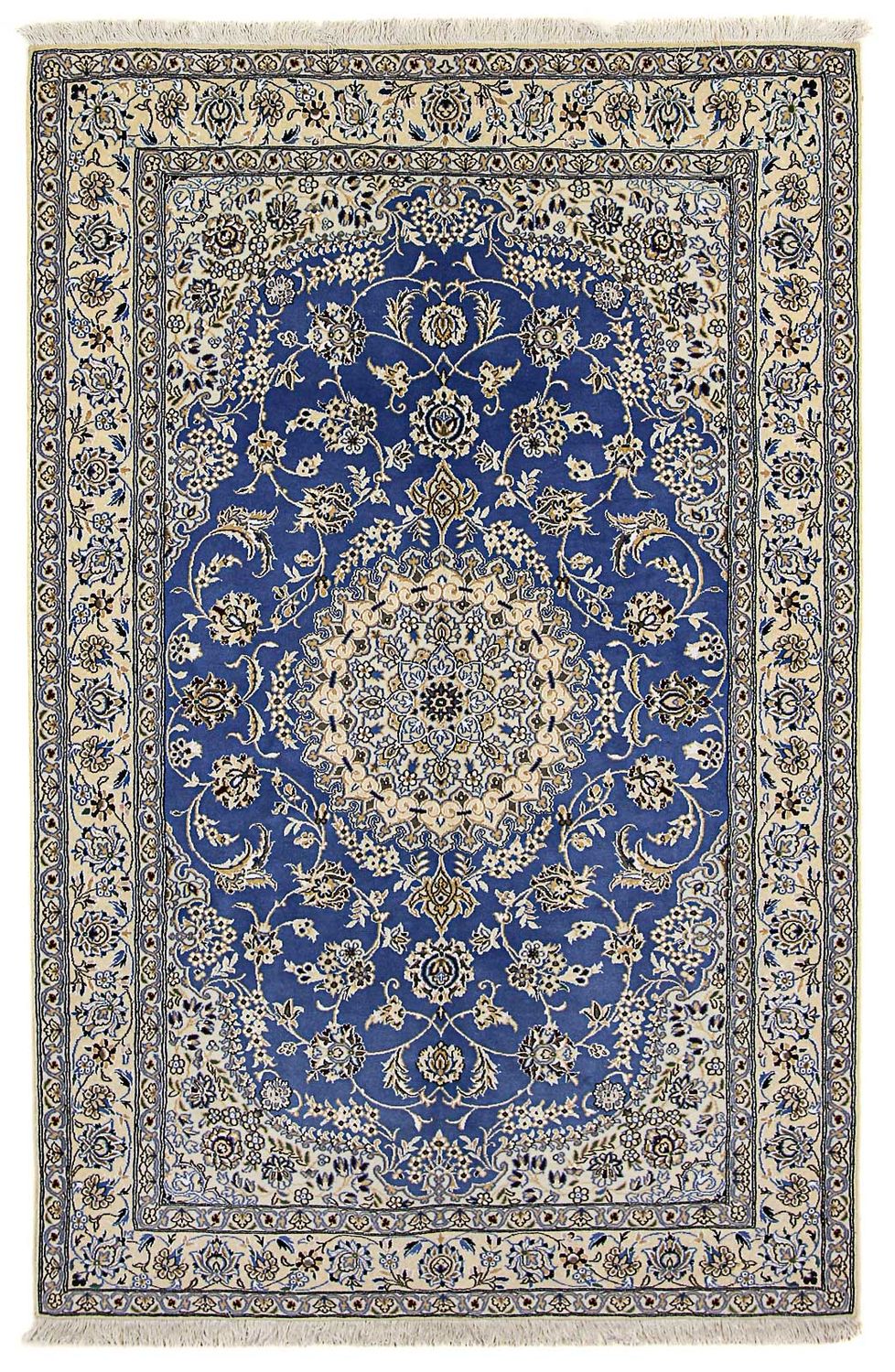 Perserteppich - Nain - Royal 248 x 158 cm Teppich Wohnzimmer