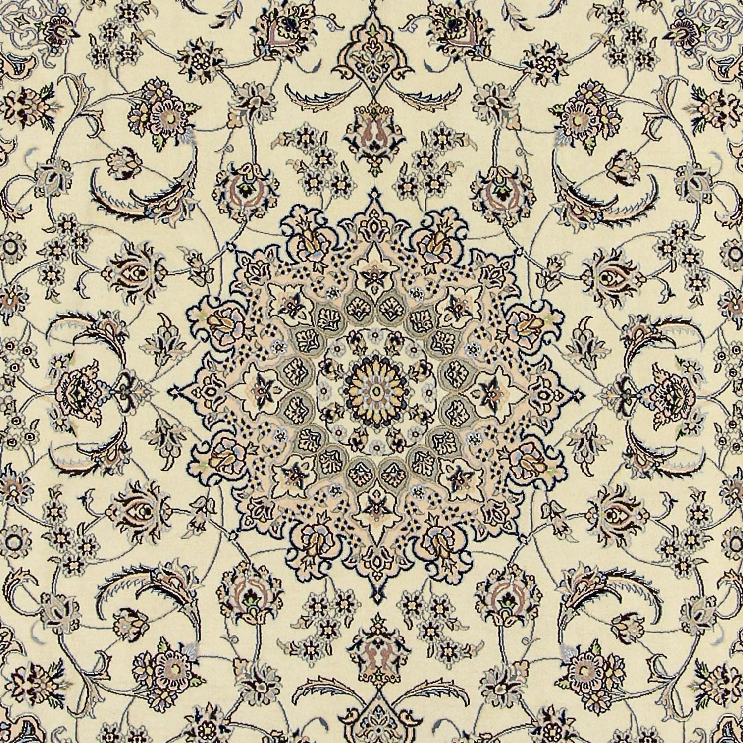 Perserteppich - Nain - Royal 302 x 205 cm Wohnzimmer Teppich