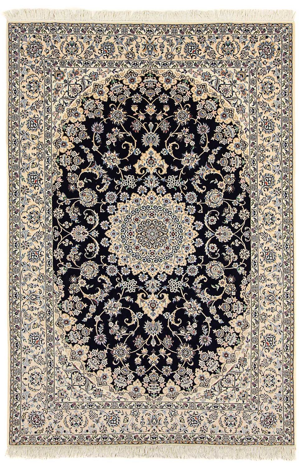 Perserteppich - Nain - Royal 296 x 203 cm Wohnzimmer Teppich