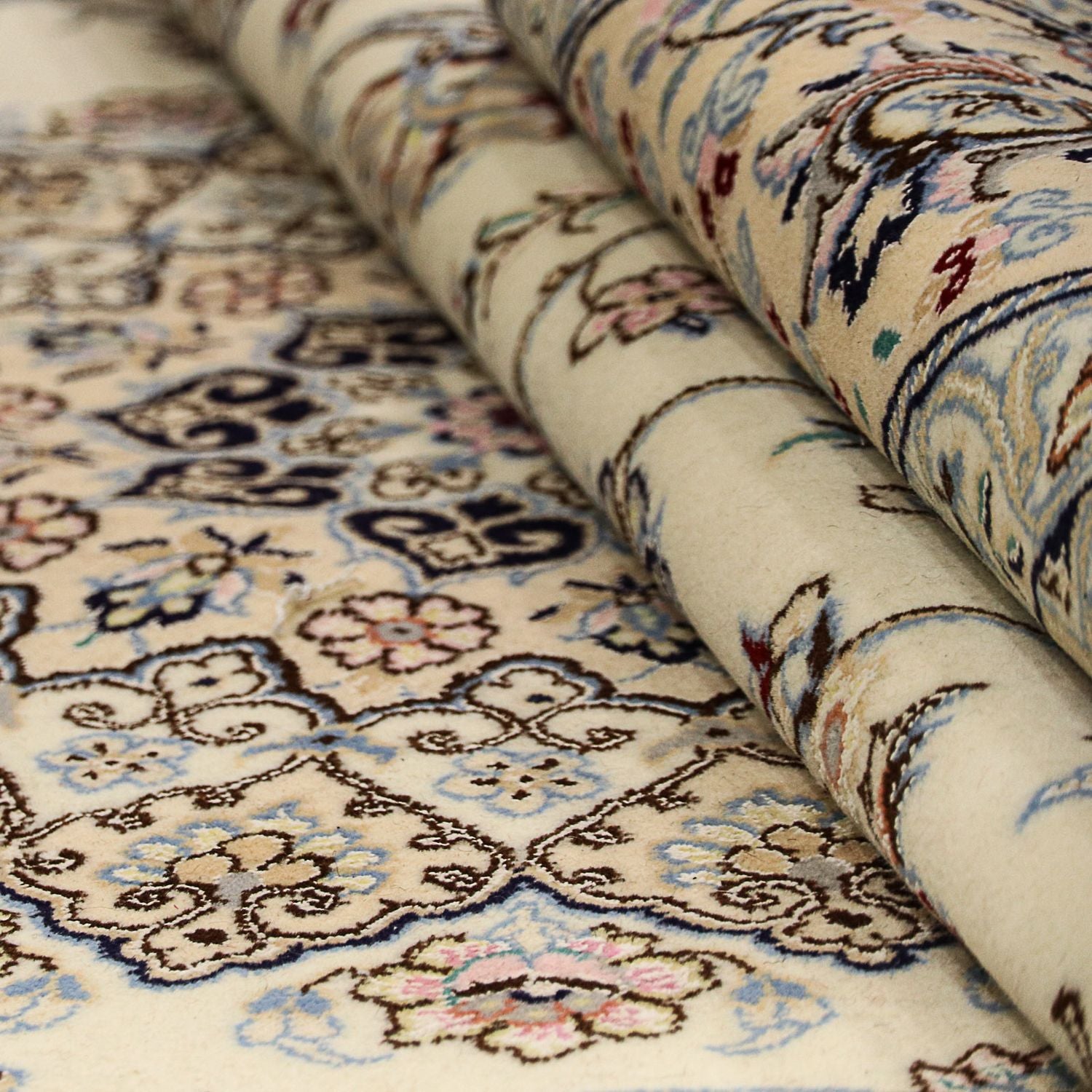 Perserteppich - Nain - Royal 300 x 200 cm Wohnzimmer Teppich