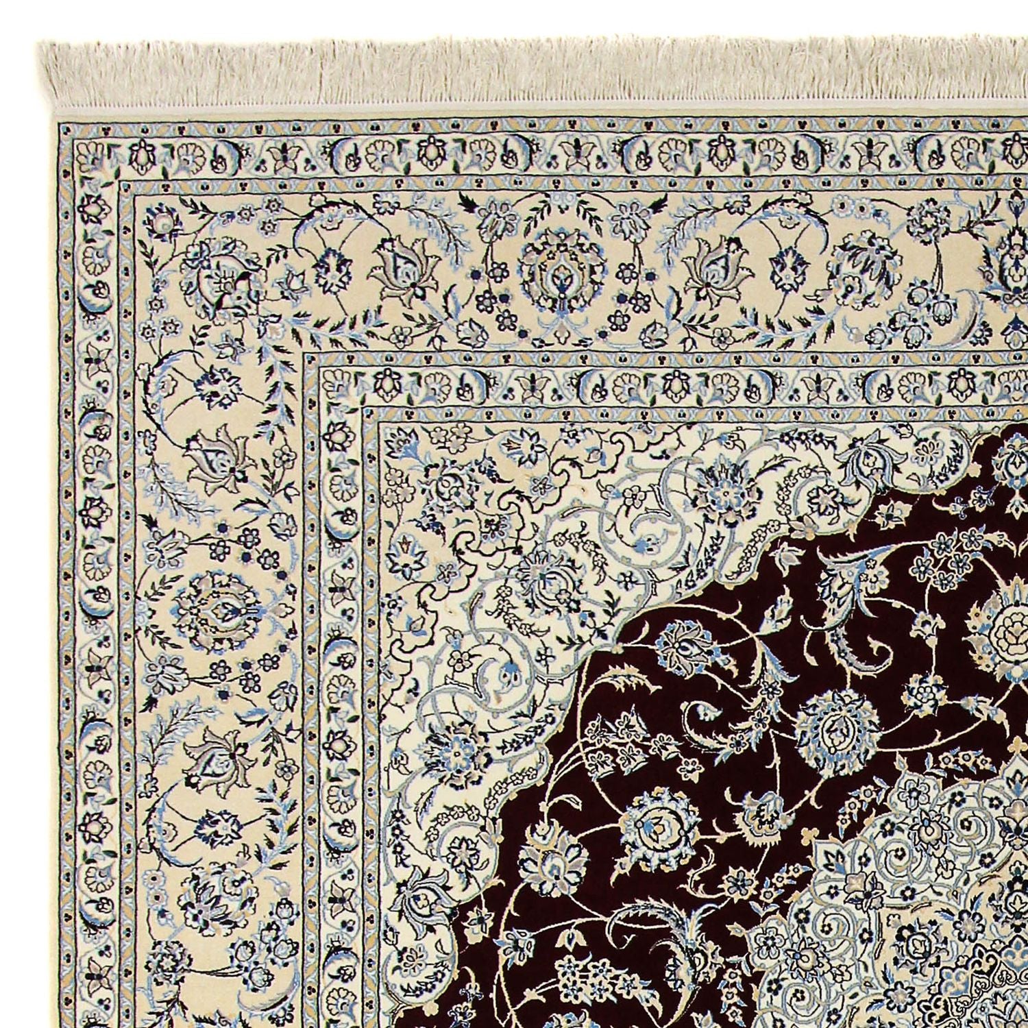Perserteppich - Nain - Premium 260 x 252 cm Quadratischer Teppich