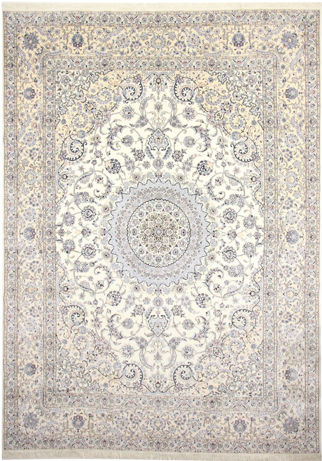 Perserteppich - Nain - Royal - 415 x 300 cm - creme