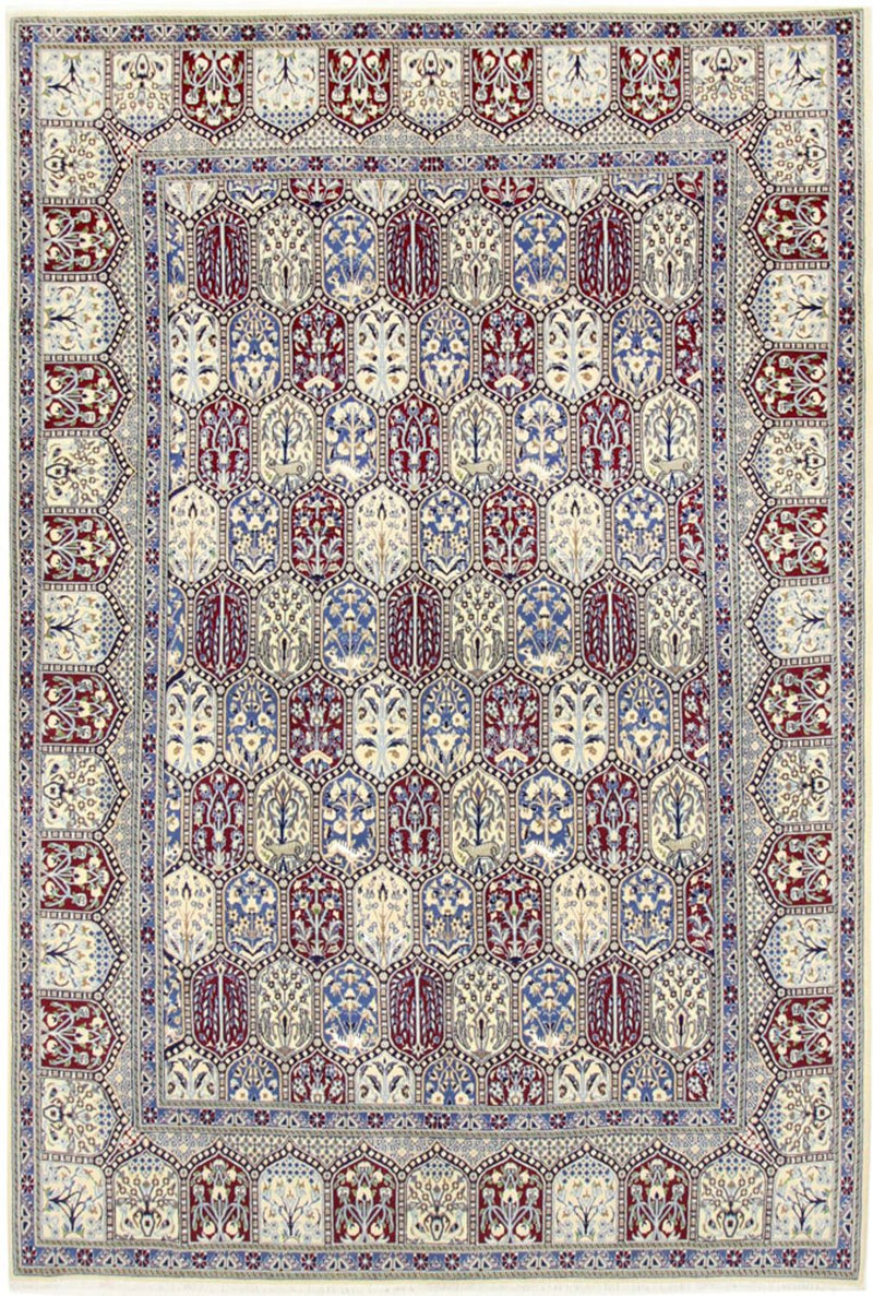 Perserteppich - Nain - Royal - 303 x 206 cm - mehrfarbig