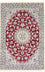 Perserteppich - Nain - Royal - 175 x 118 cm - rot