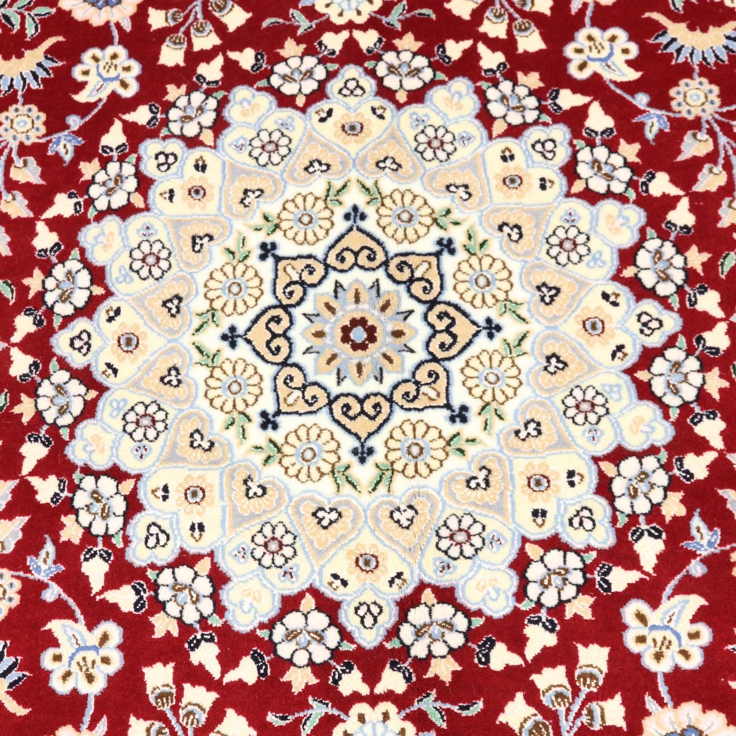 Perserteppich - Nain - Royal - 200 x 132 cm - rot