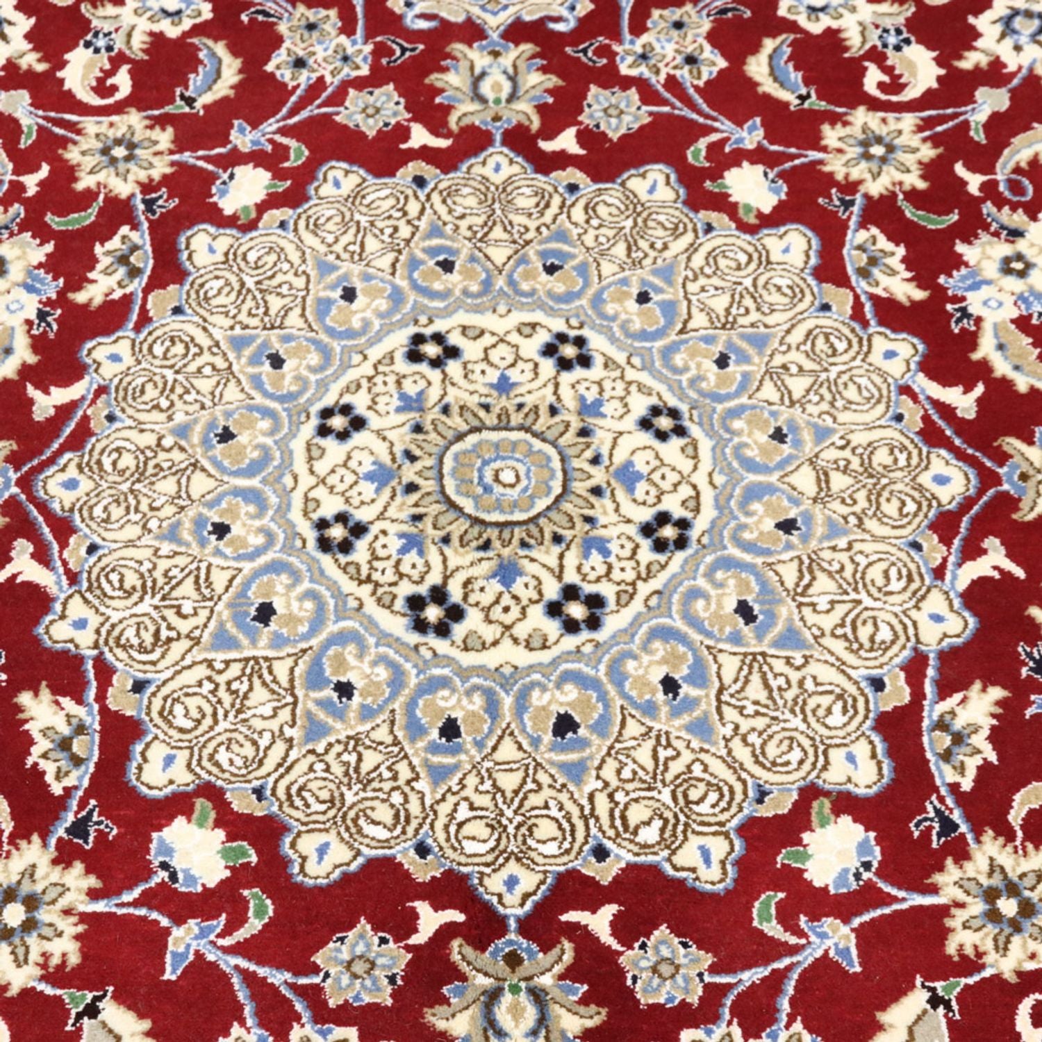 Perserteppich - Nain - Royal - 240 x 158 cm - rot