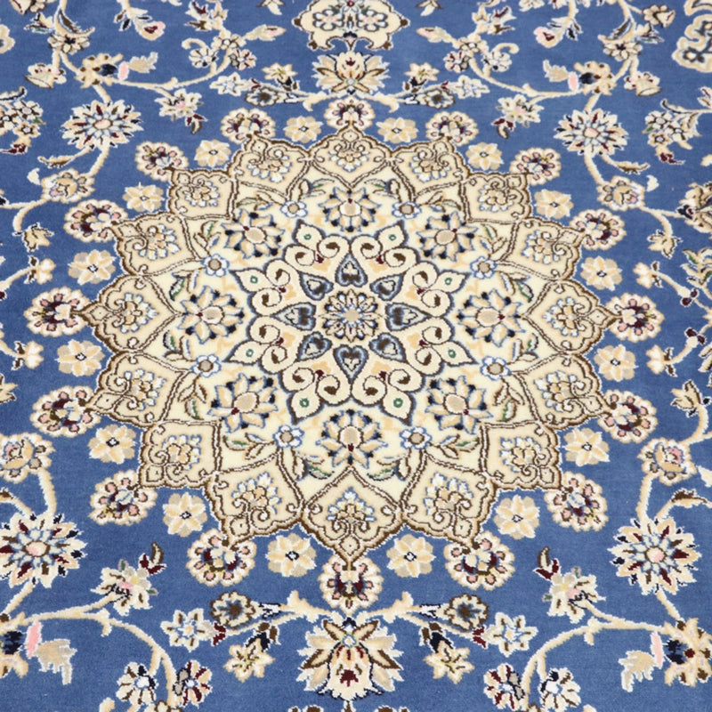Perserteppich - Nain - Royal - 250 x 200 cm - blau