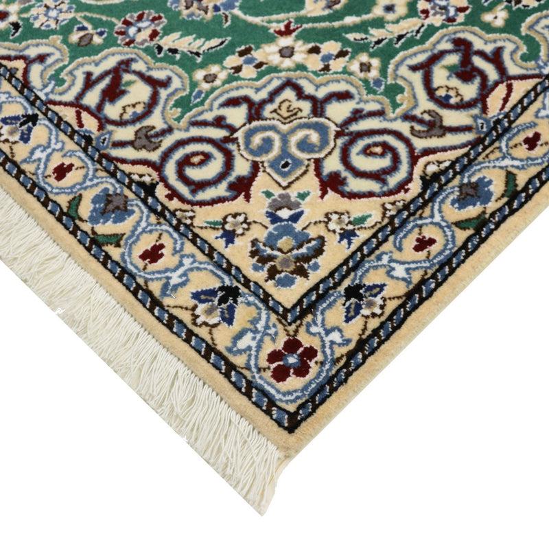 Perserteppich - Nain - Royal - 139 x 89 cm - grün