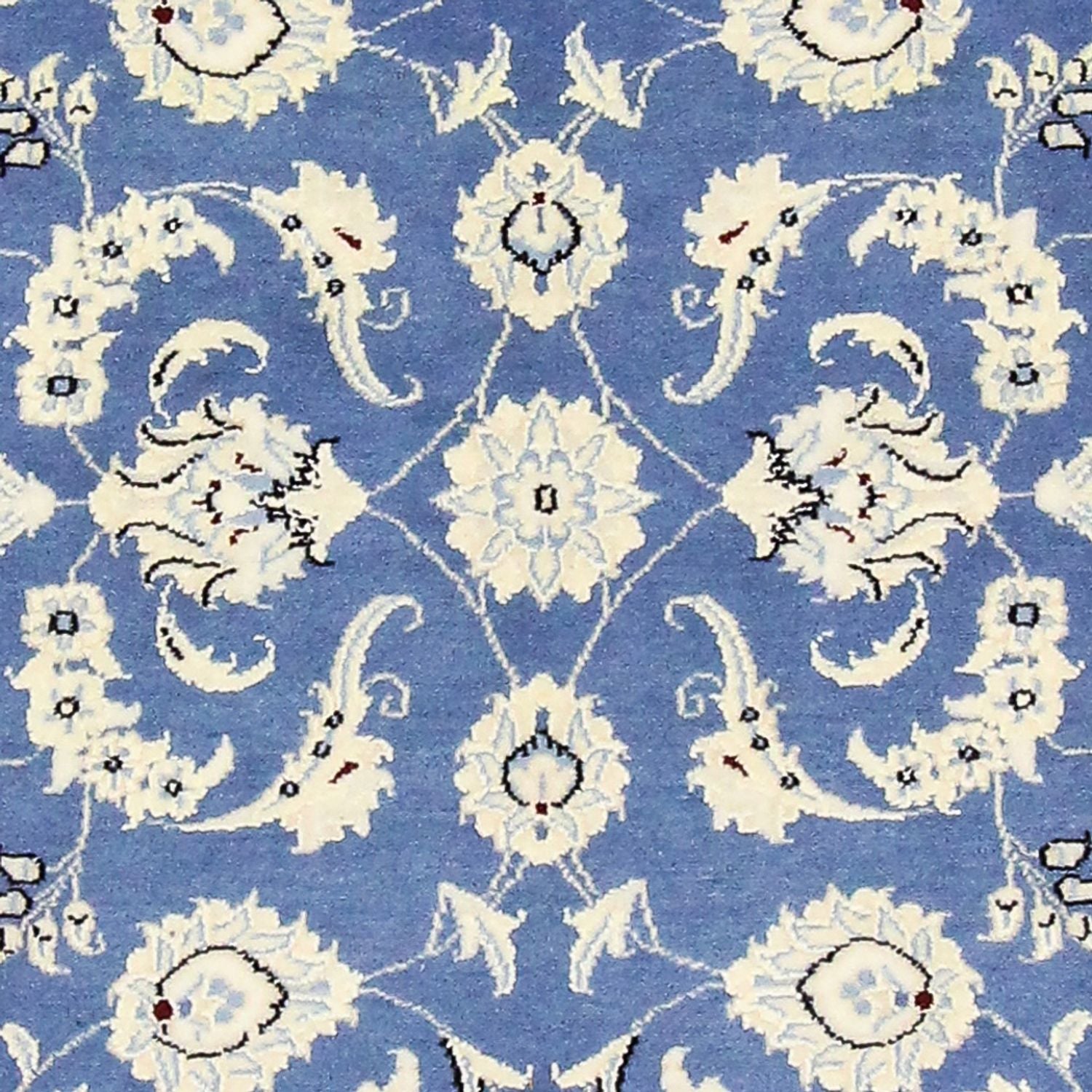 Läufer Perser - Nain - Royal - 207 x 69 cm - blau