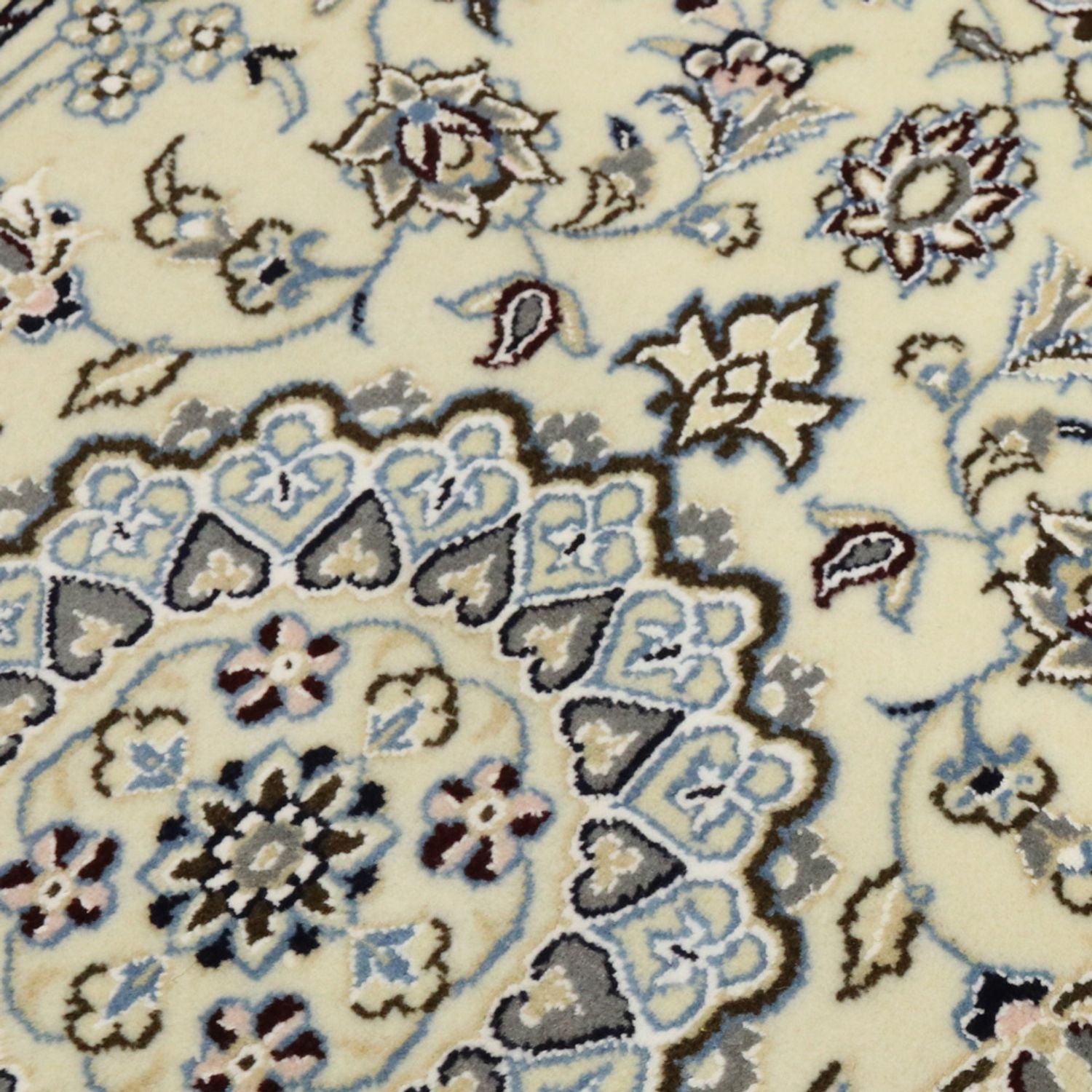 Perserteppich - Nain - Royal - 97 x 70 cm - beige