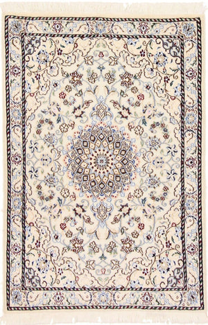 Perserteppich - Nain - Royal - 90 x 60 cm - beige