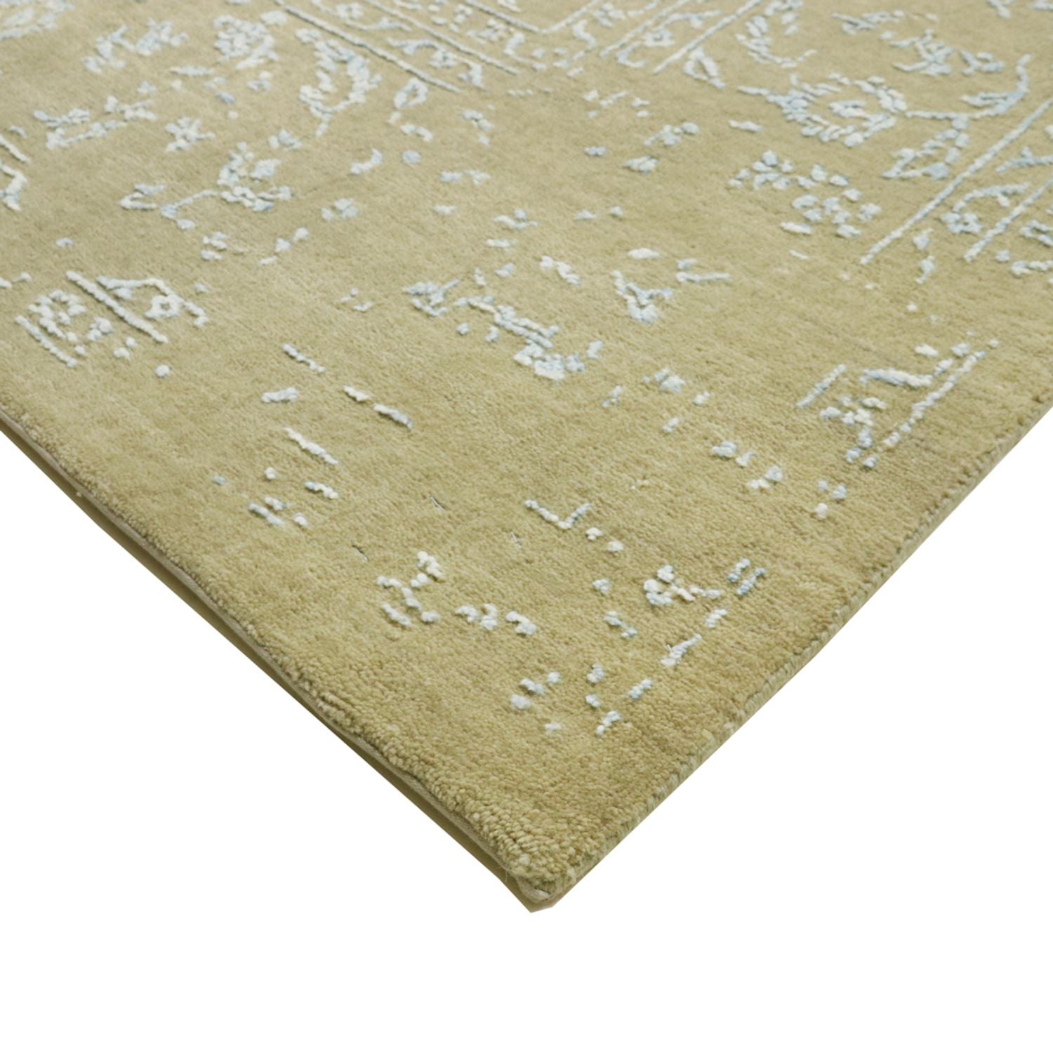 Designer Teppich - 306 x 243 cm - hellblau