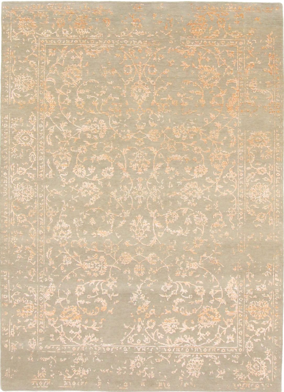 Designer Teppich - 245 x 176 cm - orange