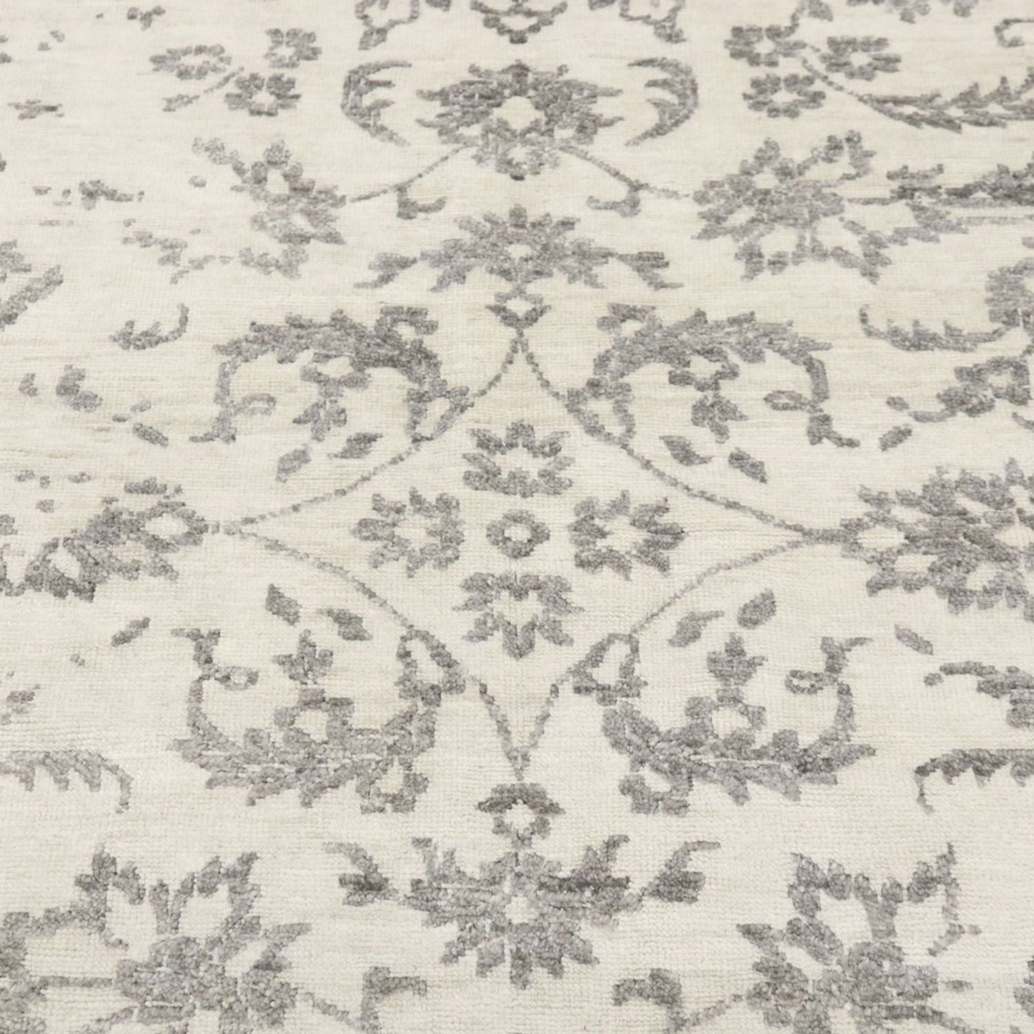 Designer Teppich - 204 x 148 cm - grau