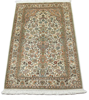 Seidenteppich - Kaschmir Seide 158 x 96 cm Teppichbrücke