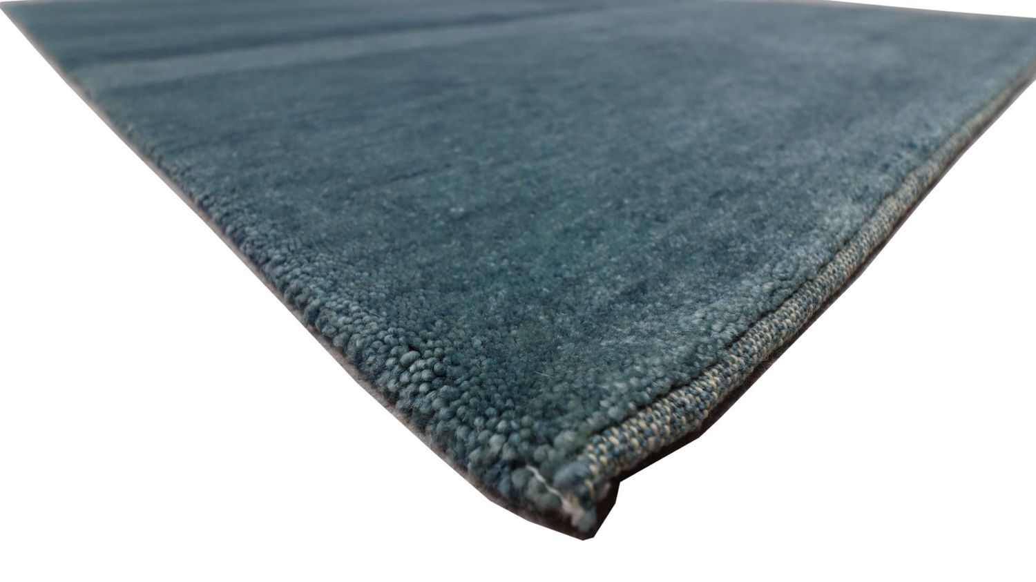 Gabbeh Teppich - Loribaft Perser 180 x 126 cm - seeblau