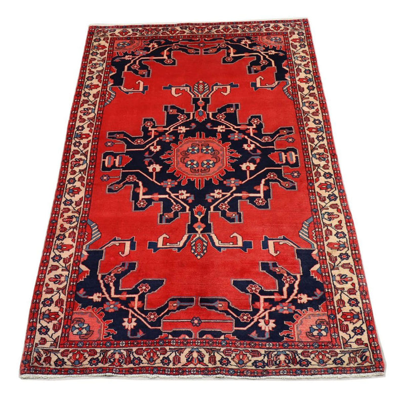 Perserteppich - Nomadic 215 x 125 cm - rot