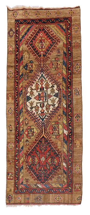 Perserteppich - Nomadic 190 x 107 cm - braun