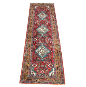 Perserteppich - Nomadic 317 x 82 cm - rot