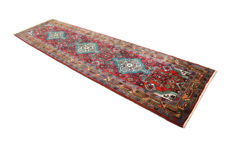 Perserteppich - Nomadic 317 x 82 cm - rot