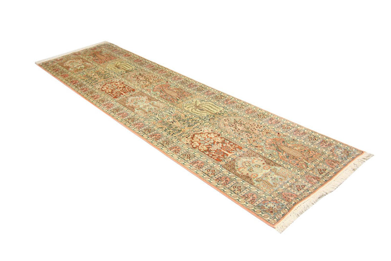 Seidenteppich - Kaschmir Seide 292 x 79 cm Teppichläufer