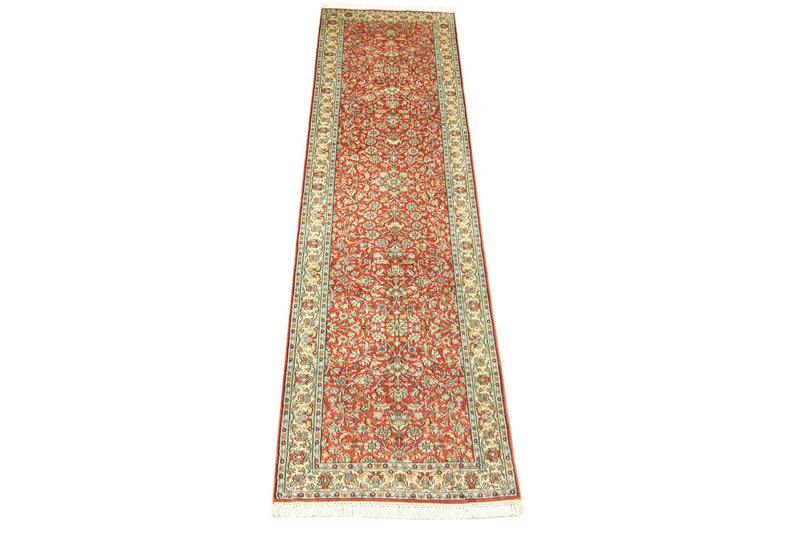Seidenteppich - Kaschmir Seide 292 x 78 cm Teppich Läufer