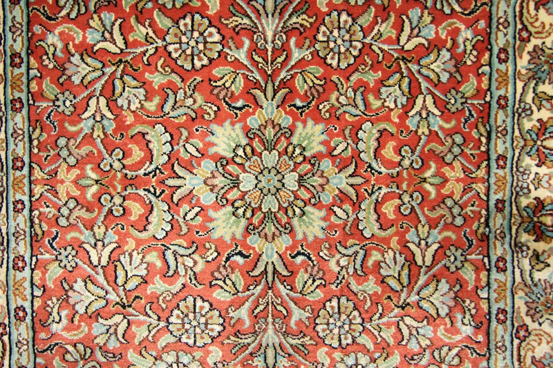 Seidenteppich - Kaschmir Seide 292 x 78 cm Teppich Läufer