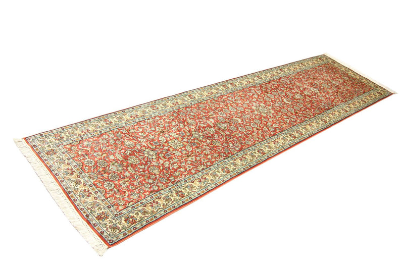Seidenteppich - Kaschmir Seide 292 x 78 cm Teppich Läufer