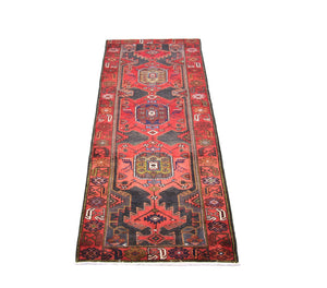 Perserteppich - Nomadic 294 x 104 cm - rot
