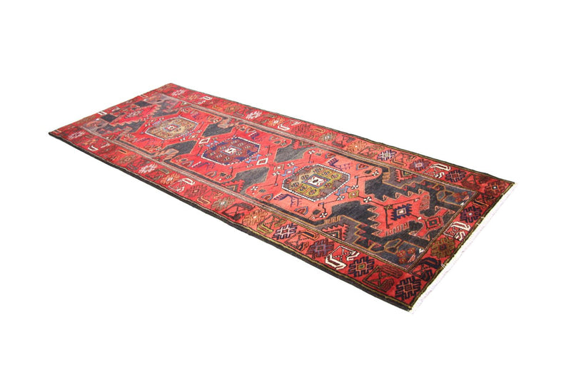 Perserteppich - Nomadic 294 x 104 cm - rot