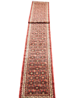 Perserteppich - Nomadic 783 x 80 cm - rot