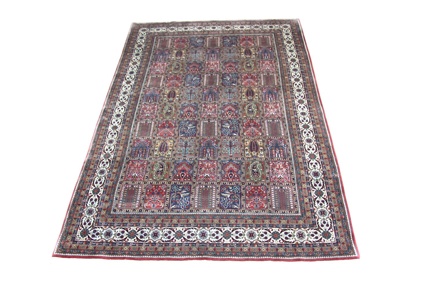Perserteppich - Nomadic 301 x 198 cm - blau