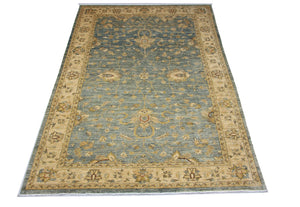 Ziegler Teppich 297 x 197 cm - blau