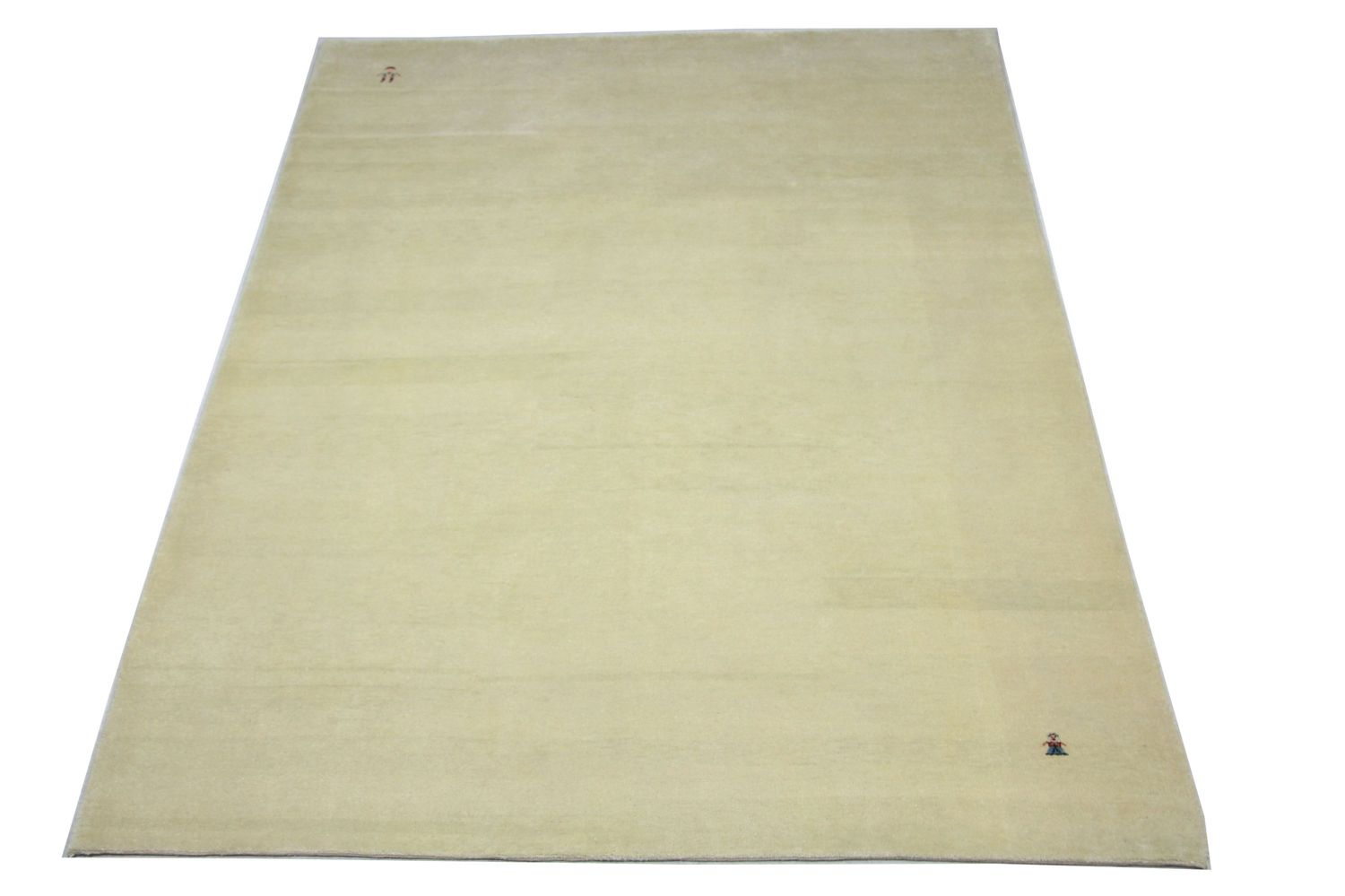 Gabbeh Teppich - Loribaft Perser 260 x 190 cm - grün