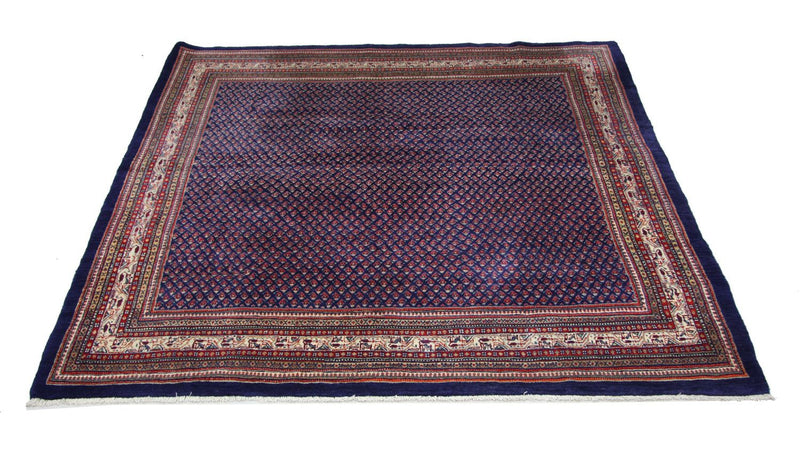 Perserteppich - Mir 267 x 266 cm - blau