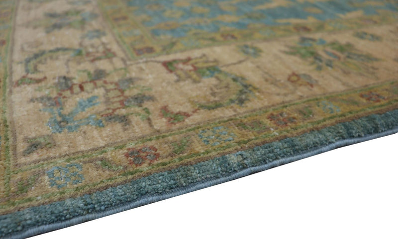 Ziegler Teppich 178 x 123 cm - blau