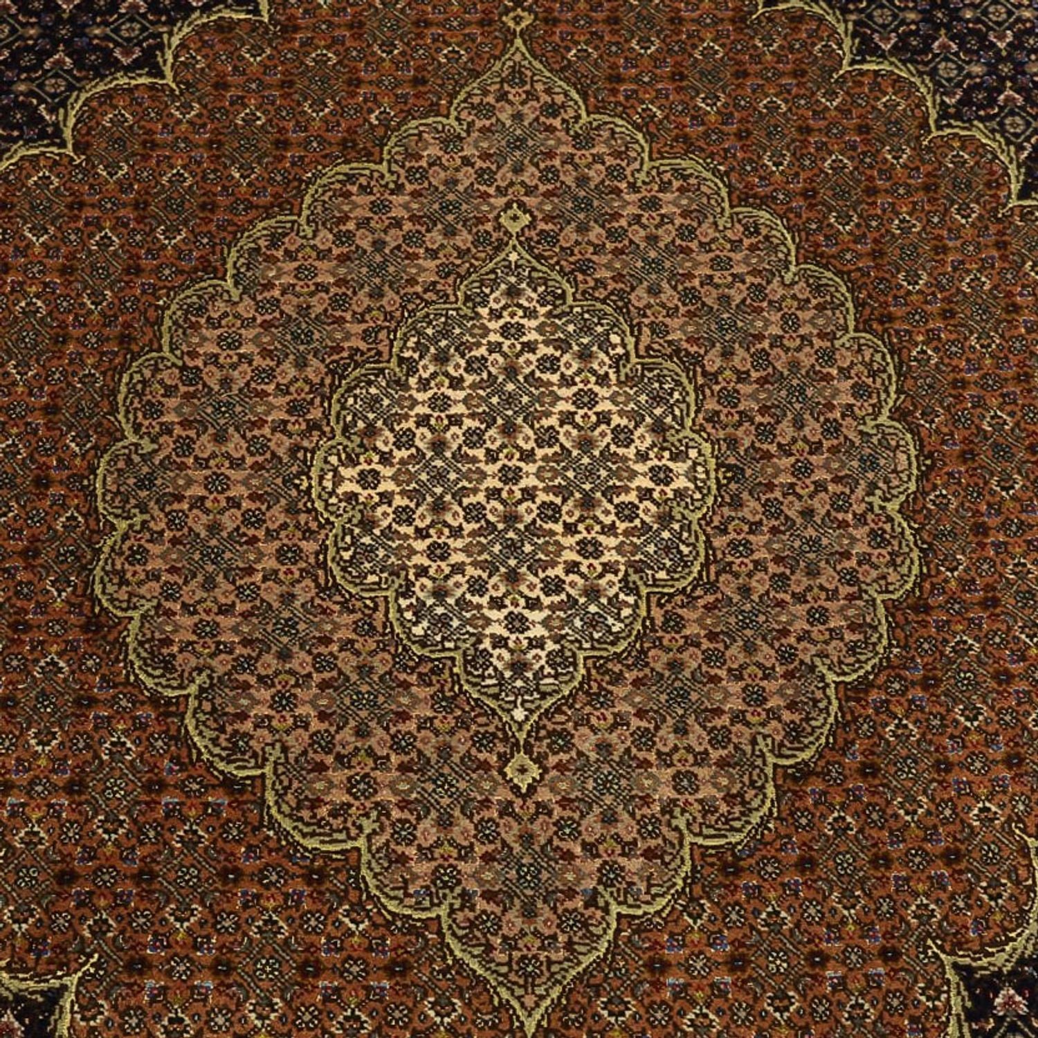 Perserteppich - Täbriz - Royal - Royal - 309 x 199 cm - dunkelbraun
