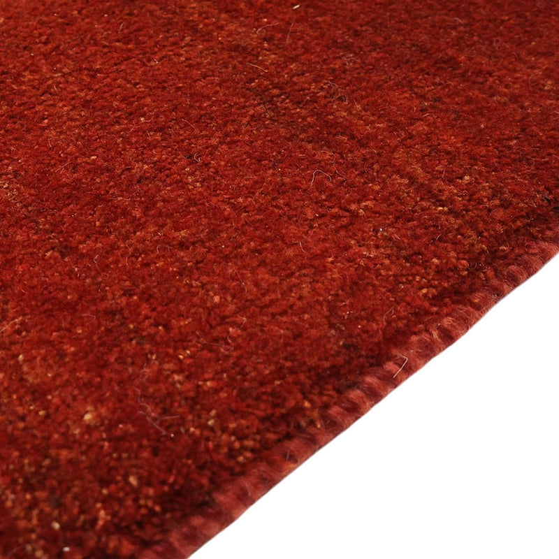 Gabbeh Teppich - Perser - 327 x 259 cm - dunkelrot
