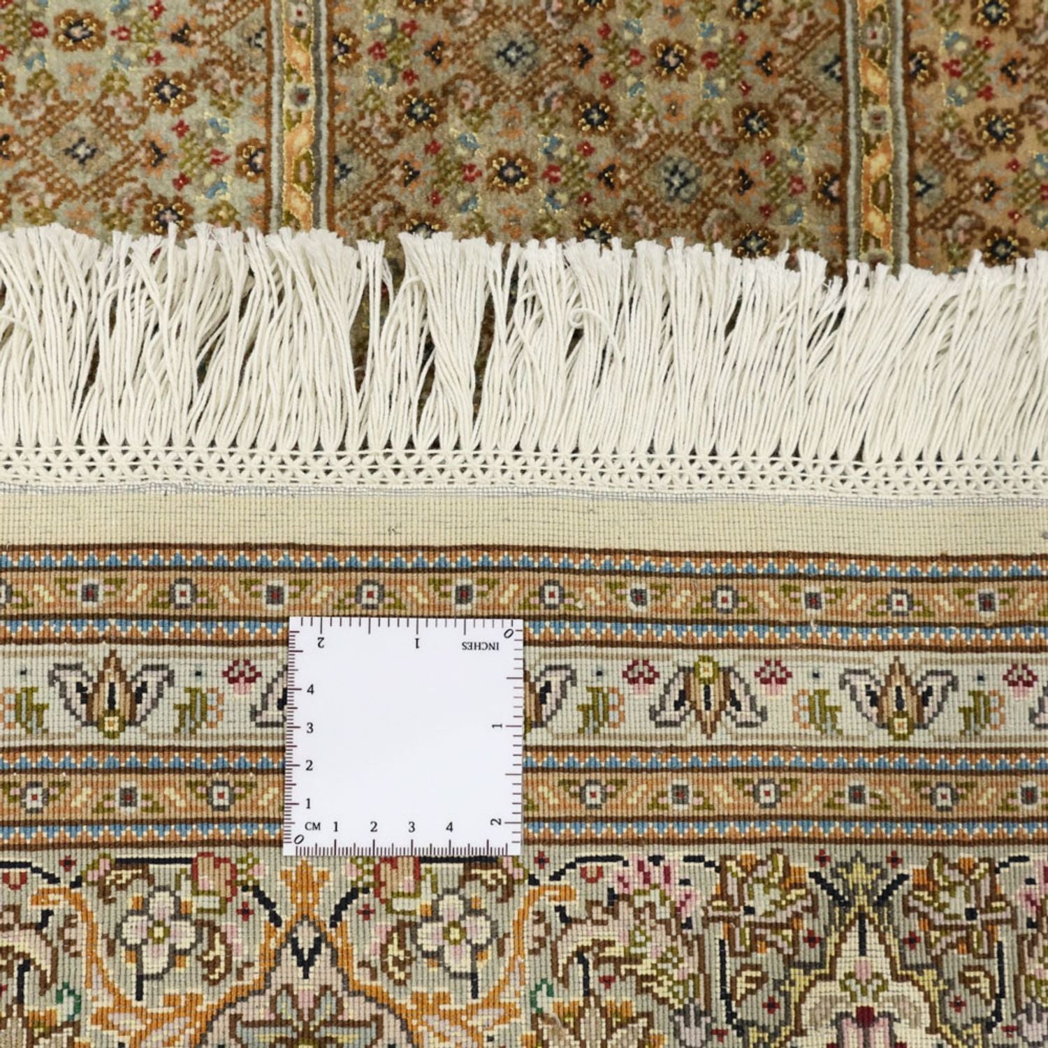 Perserteppich - Täbriz - Royal - Royal - 207 x 151 cm - dunkelbeige