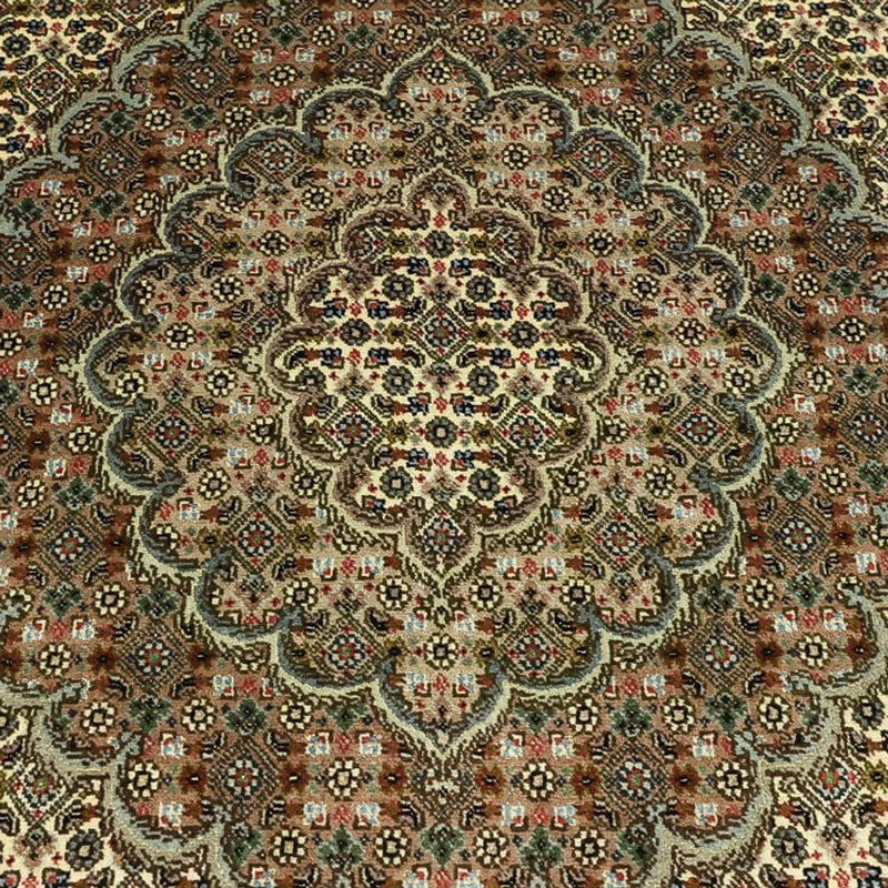 Perserteppich - Täbriz - Royal - Royal - 204 x 153 cm - silber
