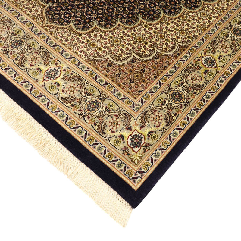 Perserteppich - Täbriz - Royal - Seidenkette - 160 x 98 cm - dunkelbeige